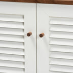 Carson Carrington Kaettilstorp 8-shelf Shoe Cabinet