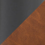 Banc de rangement capitonné avec couvercle à charnière — Tissu/Velours/Similicuir, Base noire/dorée, 1 place