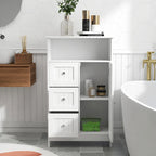 Bathroom standing storage cabinet