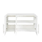 Armoire de rangement murale blanche, empilable, simple