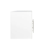 Armoire de rangement murale blanche, empilable, simple
