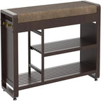 Banc à chaussures 2 niveaux - 11,7P x 39L x 19,5H