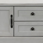 Banc de rangement en velours (bleu marine antique / blanc / gris délavé / noir / espresso) — 1 place
