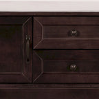 Banc de rangement en velours (bleu marine antique / blanc / gris délavé / noir / espresso) — 1 place