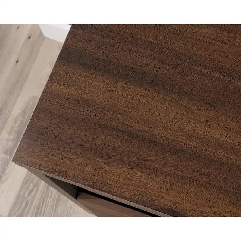 Crédence à tiroirs latéraux Rich Walnut, format lettre