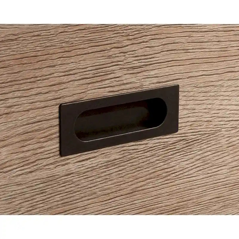 Bibliothèque à portes coulissantes Jamocha Wood avec tiroir-classeur – Format Lettre