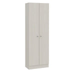 Armoire de rangement autoportante avec 10 étagères Blanche / Noire / Chêne