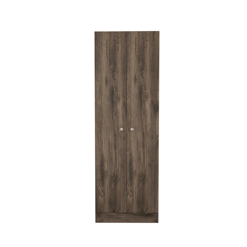 Armoire de rangement autoportante avec 10 étagères Blanche / Noire / Chêne
